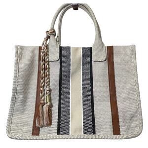 Vince Camuto Orla Tote with Striped Tassel